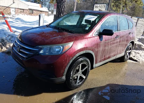 2014 Honda Cr-V Lx z USA, uszkodzony, nr VIN 5J6RM4H35EL086746